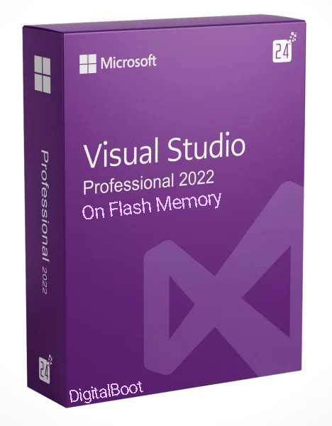 نرم افزار ویژوال استودیو Visual Studio 2022 v17.8.4 روی فلش